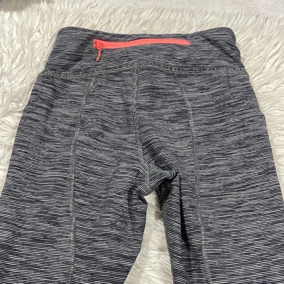 Lululemon Pace Rival Crop Wee Space Grapefruit Mid Rise Leggings - Picture 11 of 13